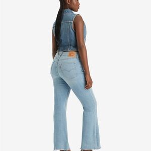 Levi's Women's 726 Light Blue Flare Jeans Size 26
